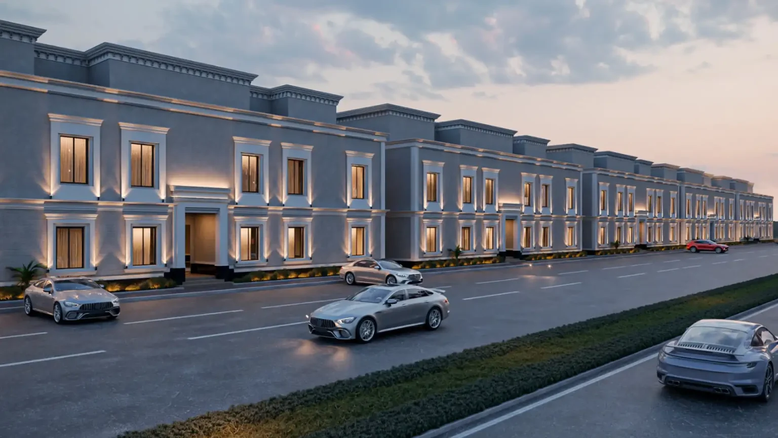 مشروع عقاري حديث في الرياض يوضح أهمية اختيار موقع المشروع العقاري الناجح وتأثيره على الاستثمار