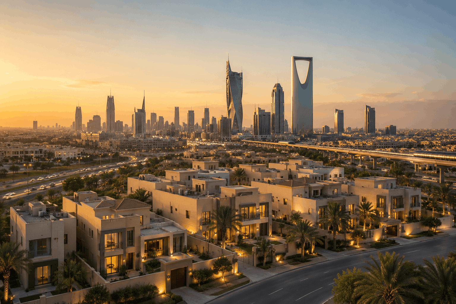 أفضل وقت لشراء عقار في الرياض مع مشهد حديث لعقارات الرياض الفاخرة وأبراج المدينة وفرص الاستثمار العقاري في السعودية