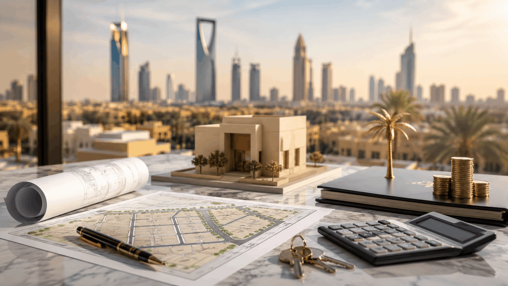 Buying land in Saudi Arabia with title deed checks, bank financing, and Riyadh real estate investment planning