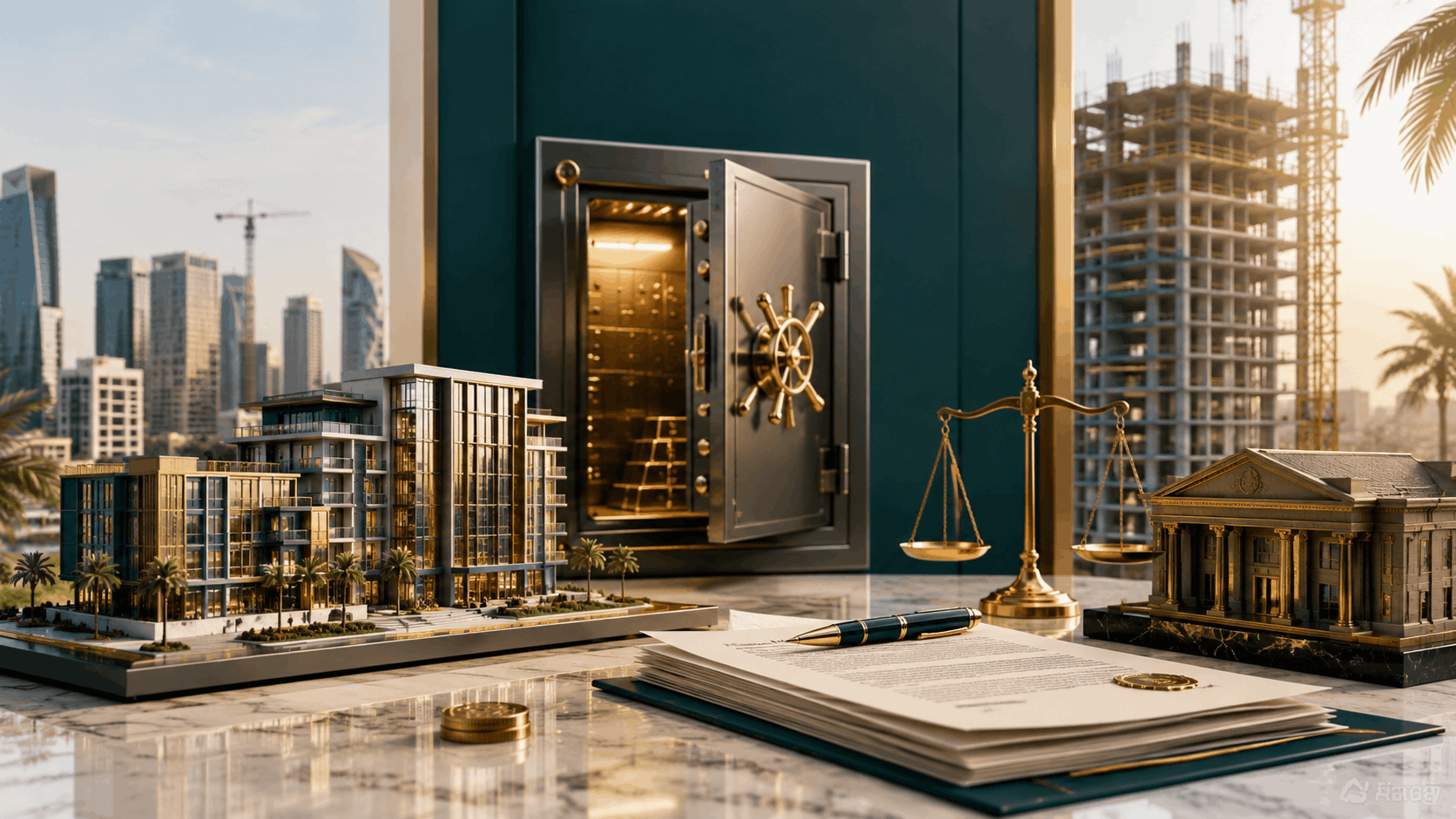 Real estate escrow account in Saudi Arabia protecting off-plan buyer payments and project funds