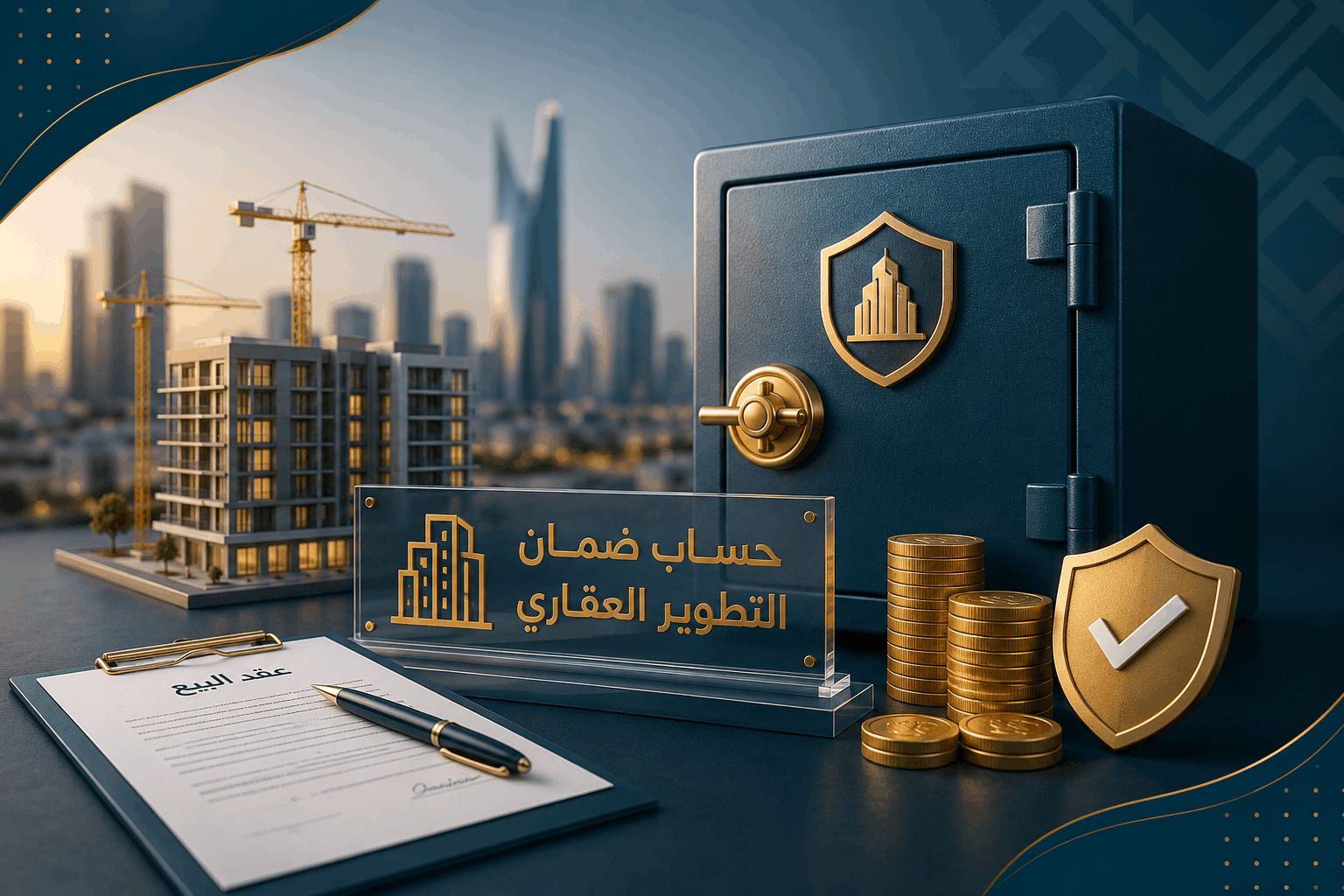 حساب ضمان التطوير العقاري في السعودية لحماية أموال المشترين وتمويل المشاريع العقارية