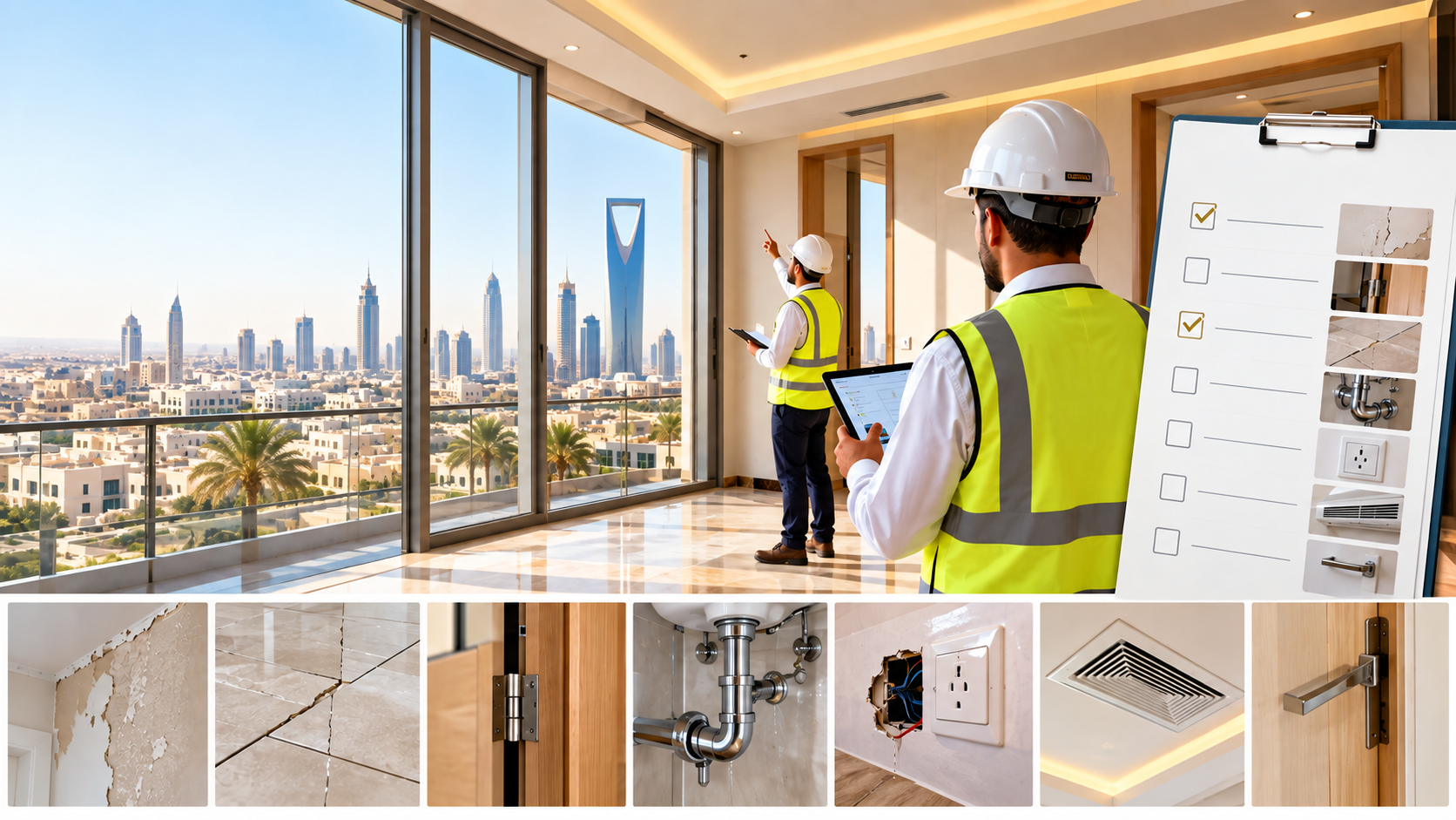 Snag list meaning and construction defects identified during property handover inspection