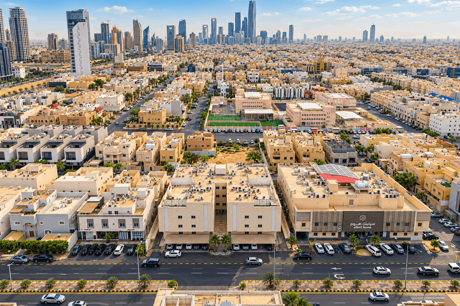 حي الملقا الرياض ودليل الموقع والسكن والعقارات والخدمات