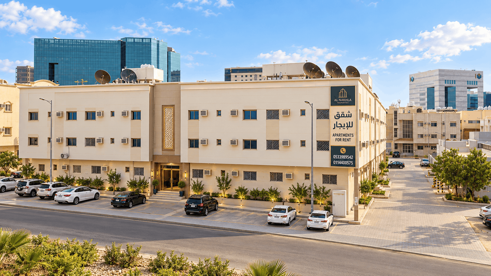 عمائر مجمع المعذر السكني لدى الرصيص في الرياض